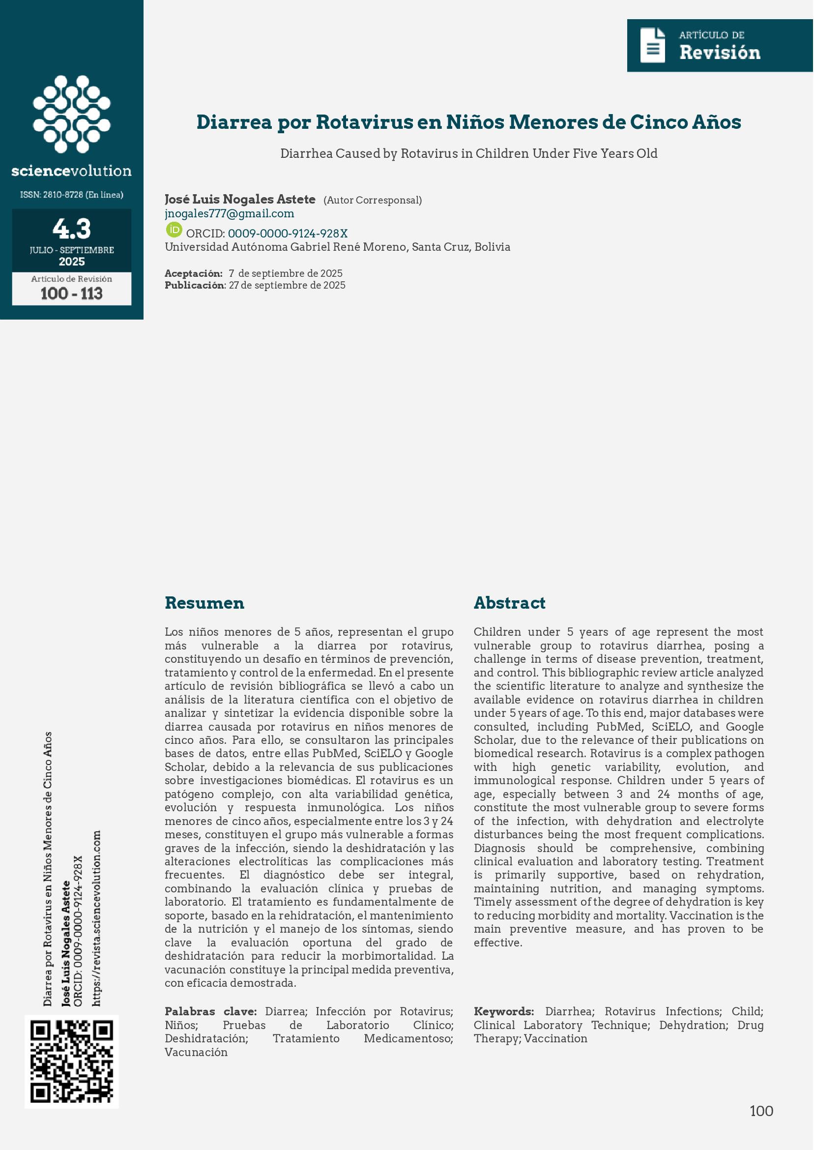 Sciencevolution v4.3 2025 100 - Portada