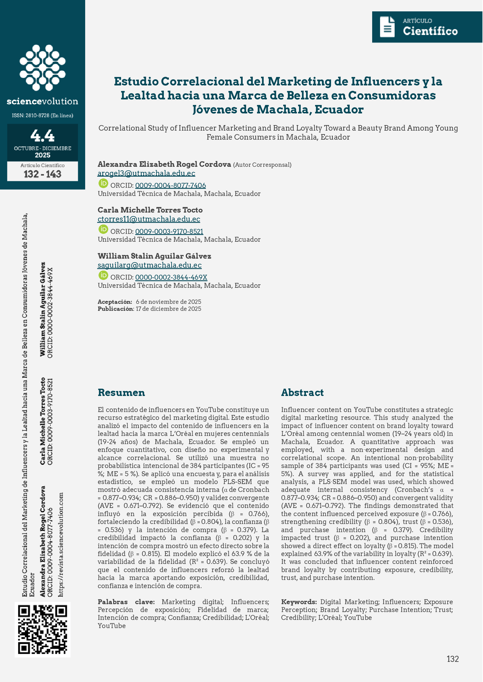 Sciencevolution v4.4 2025 132 - Portada