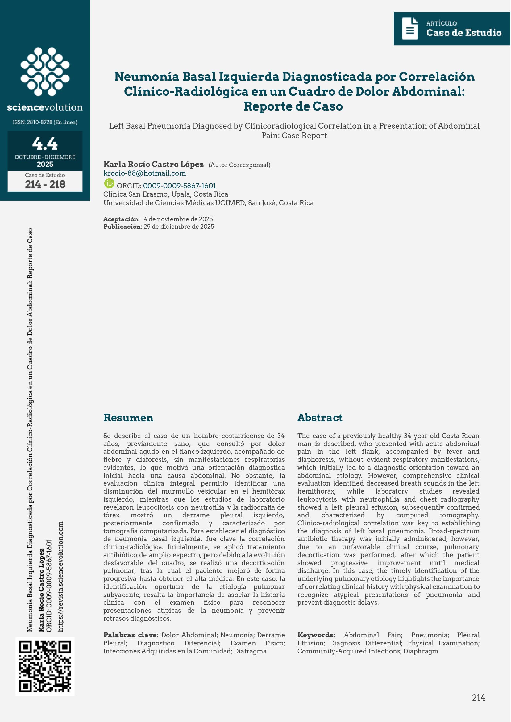 Sciencevolution v4.4 2025 214 - Portada