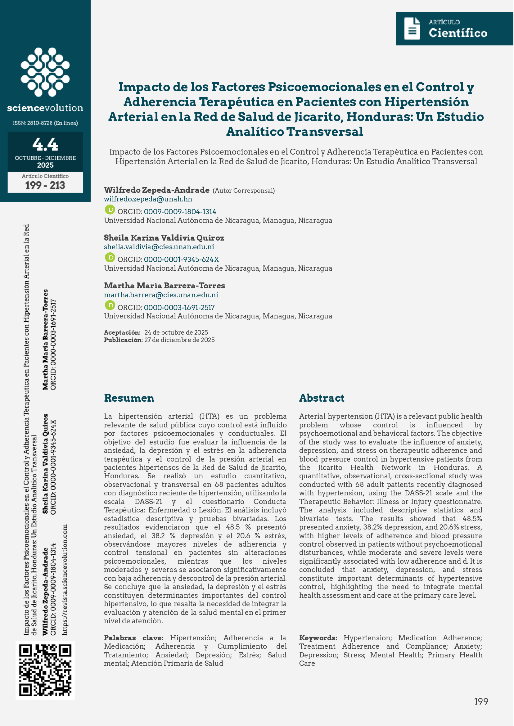 Sciencevolution v4.4 2025 199 - Portada