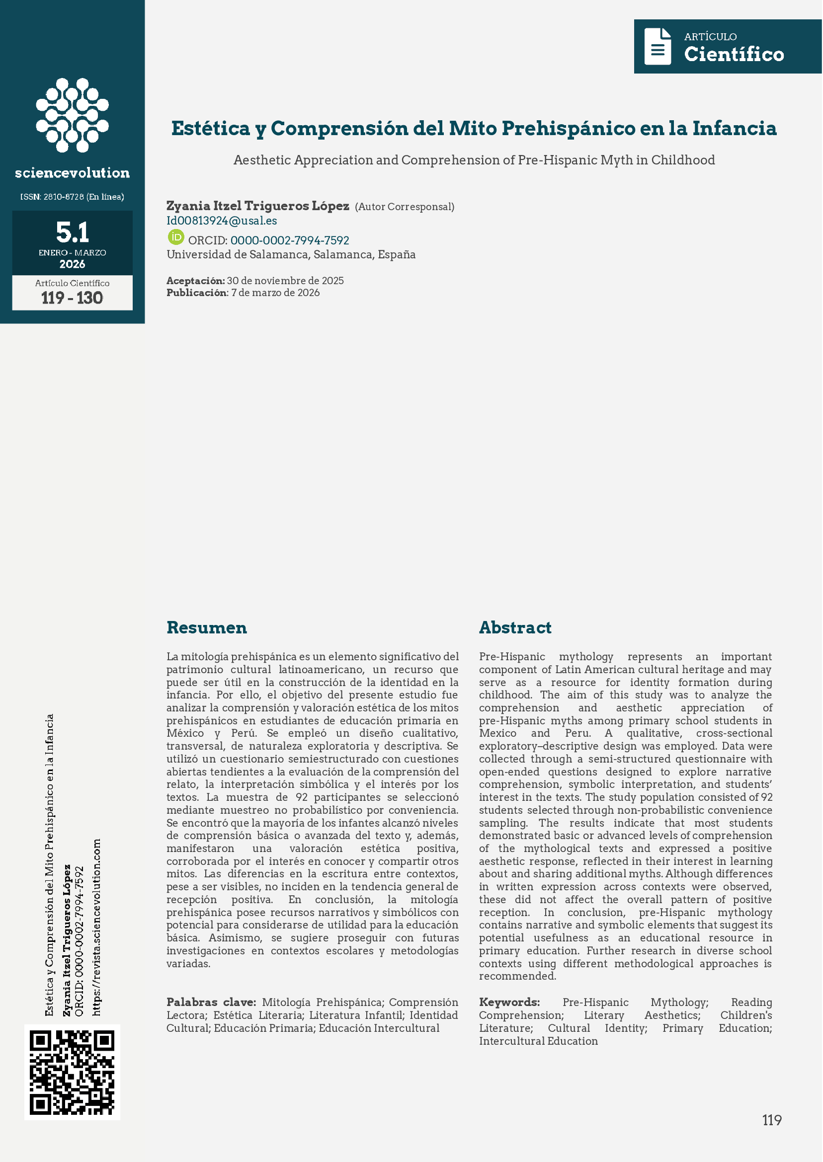 Sciencevolution v5.1 2026 119-130 - Portada